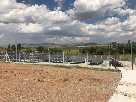 Afyon Karahisar Municipality 240 KW Solar Power Plant Engineering , Procurement and Application